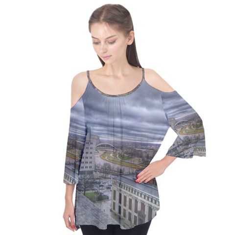 Ohio Supreme Court View Flutter Tees by Riverwoman