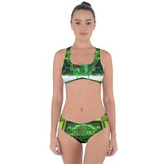 Dublin Scioto Irish Window Criss Cross Bikini Set by Riverwoman