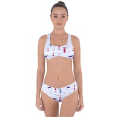 Thème Marin - Sea Criss Cross Bikini Set by alllovelyideas