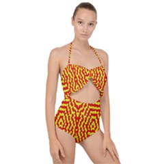 Rby 2 Scallop Top Cut Out Swimsuit by ArtworkByPatrick