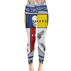 United States Navy Strike Fighter Squadron 2 Insignia Inside Out Leggings by abbeyz71