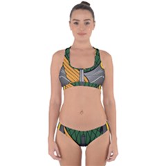 Iranian Army 65th Airborne Special Forces Brigade Insignia Cross Back Hipster Bikini Set by abbeyz71