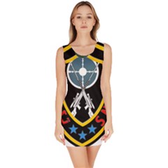 Nohed Sniper Badge Bodycon Dress by abbeyz71