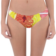 Reid Hall Rose Watercolor Reversible Hipster Bikini Bottoms by okhismakingart