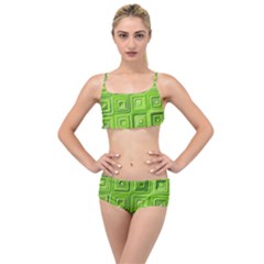 Electric Field Art Xvii Layered Top Bikini Set by okhismakingart