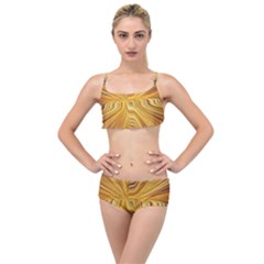 Electric Field Art Xxvi Layered Top Bikini Set by okhismakingart