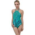Electric Field Art XXXI Go with the Flow One Piece Swimsuit View1