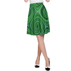 Electric Field Art Xliv A-line Skirt by okhismakingart