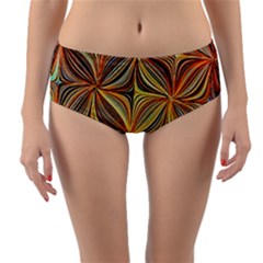 Electric Field Art Xlvii Reversible Mid-waist Bikini Bottoms by okhismakingart