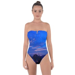 Blue Highway Tie Back One Piece Swimsuit