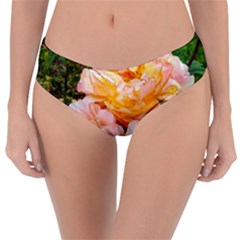 Bunch Of Orange And Pink Roses Reversible Classic Bikini Bottoms by okhismakingart