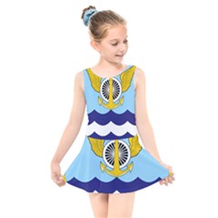 Official Insignia Of Iranian Navy Aviation Kids  Skater Dress Swimsuit by abbeyz71