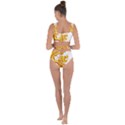 Chinese Dragon Golden Bandaged Up Bikini Set  View2