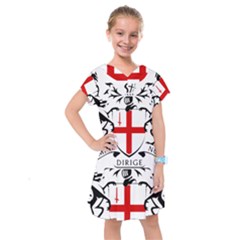 Coat Of Arms Of The City Of London Kids  Drop Waist Dress by abbeyz71