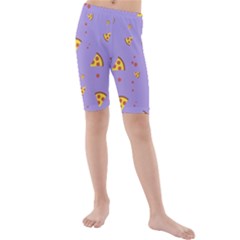 Piazza Pattern Violet 13k Piazza Pattern Violet Background Only Kids  Mid Length Swim Shorts by genx