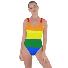 Lgbt Flag Map Of Alberta Bring Sexy Back Swimsuit by abbeyz71