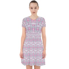 Seamless Pattern Background Adorable In Chiffon Dress by HermanTelo