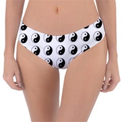 Yin Yang Pattern Reversible Classic Bikini Bottoms by Valentinaart