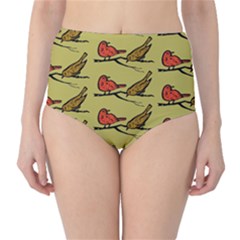 Bird Animal Nature Wild Wildlife Classic High-waist Bikini Bottoms by HermanTelo