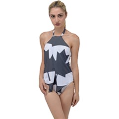 Roundel Of Canadian Air Force - Low Visibility Go With The Flow One Piece Swimsuit by abbeyz71