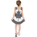 Roundel of Canadian Air Force - Low Visibility Kids  Sleeveless Dress View2