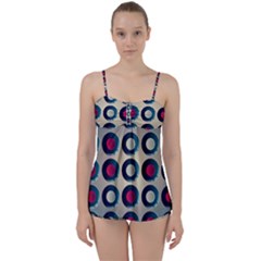 Background Colorful Abstract Babydoll Tankini Set by HermanTelo