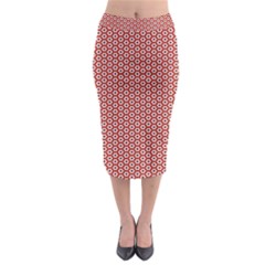 Pattern Star Backround Midi Pencil Skirt by HermanTelo