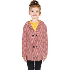Pattern Star Backround Kids  Double Breasted Button Coat by HermanTelo