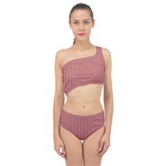 Pattern Star Backround Spliced Up Two Piece Swimsuit by HermanTelo