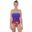 Sea Snow Christmas Coral Fish Tie Back One Piece Swimsuit View1