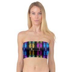 Raining Roses And Lotus Flowers Bandeau Top by pepitasart