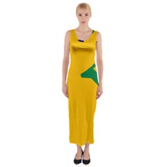 Proposed All Australian Flag Fitted Maxi Dress by abbeyz71