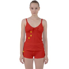 Flag Of People s Republic Of China Tie Front Two Piece Tankini by abbeyz71