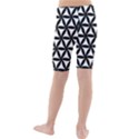 Pattern Floral Repeating Kids  Mid Length Swim Shorts View2