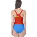 Flag of People s Liberation Army Air Force One Piece Swimsuit View2
