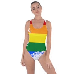 Lgbt Flag Map Of South Korea Bring Sexy Back Swimsuit by abbeyz71