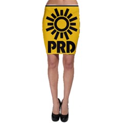 Logo Of Party Of The Democratic Revolution Bodycon Skirt by abbeyz71