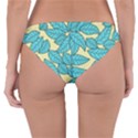 Leaves Dried Leaves Stamping Reversible Hipster Bikini Bottoms View4