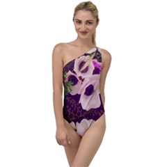 Flowers To One Side Swimsuit by BIBILOVER