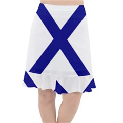 Saint Andrew s Cross Fishtail Chiffon Skirt by abbeyz71