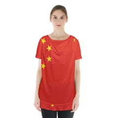 China Flag Skirt Hem Sports Top by FlagGallery
