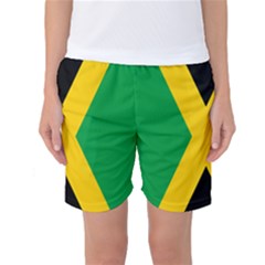 Jamaica Flag Women s Basketball Shorts by FlagGallery