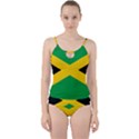 Jamaica Flag Cut Out Top Tankini Set View1