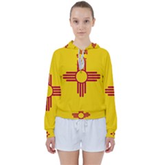 New Mexico Flag Women s Tie Up Sweat by FlagGallery
