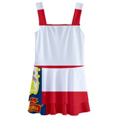 Flag Of Georgia, 1906-1920 Kids  Layered Skirt Swimsuit by abbeyz71