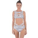Confetti Music Art Modern Bandaged Up Bikini Set  View1