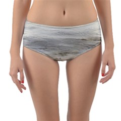 Pacific Ocean Reversible Mid-waist Bikini Bottoms by brightandfancy