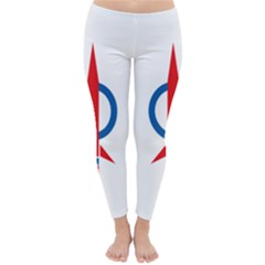 Flag Of Malaysia s Democratic Action Party Classic Winter Leggings by abbeyz71