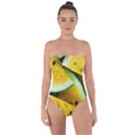 Sliced Watermelon Lot Tie Back One Piece Swimsuit View1