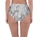 Nature Texture Print Reversible High-Waist Bikini Bottoms View2